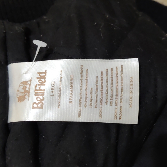 Bellfield Buffalo Print Coat Large - Picture 7 of 8